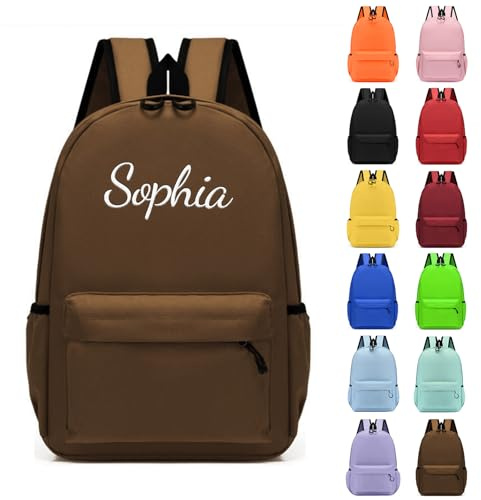 Generisch Personalisierte Rucksack Kinder, Rucksack Kleinkind mit Gestickt Name, Kinderrucksack für Mädchen Junge, Kinderrucksäcke Schulranzen Tasche für Kita Kindergarten Grundschule Vorschule