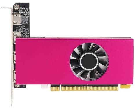 GT 730 2GB DDR3 Gaming Graphics Card, Computer PC Gaming Video Grafikkarte Support VGA DVI - D, 64 - Bit, DirectX 11 OpenGL 4.6