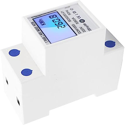 Mikikit Ddm15sd Multifunktionales Schienenenergiemessgerät 5-80a Spannungsmessgerät Schaltkreismesswerkzeug