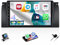 4G+64G CAMECHO Android 13 autoradio con navi para BMW 5 E39 E53 M5 X5 (1996-2007), 2 DIN Wireless Carplay Radio con Pantalla de 9‘’ RDS/FM MirrorLink Bluetooth5.0 32EQ+Cámara Trasera