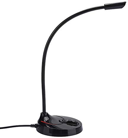 AKLOSIPY USB-Konferenzmikrofon mit 360°-Tonaufnahme, Hoher Empfindlichkeit und Schwanenhalsdesign für Klare Klarheit überall