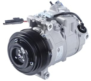 HELLA 8FK 366 201-971 Kompressor, Klimaanlage - 6SEU14C - 12V - R 134a - PAG 46-100ml - mit Magnetkupplung/mit Dichtring/mit PAG-Kompressoröl