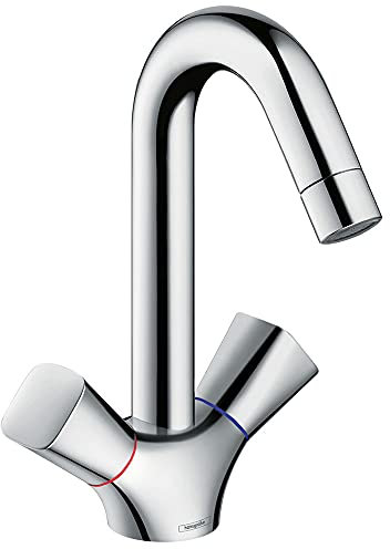 Hansgrohe 71014000 mycube Waschtischarmatur, für Badezimmer, Chrom