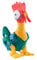 Just Play Moana HEI HEI, 28 cm großes Plüschtier, Tanzt und gackert, zum Kuscheln und Spielen, ab 3 Jahren
