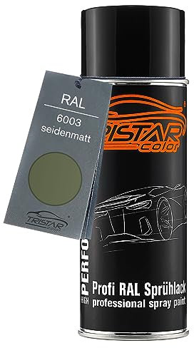 TRISTARcolor RAL 6003 Olivgrün Spraydose 400 ml seidenmatt schnelltrocknend