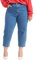 Levi's Grande Taille 501 Crop Jive Stonewash, Jean Droit Femme, Bleu (Jive Stonewash 0001), No Aplica (Taille fabricant: 22)