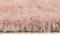 Wecon Home Glitzernder kuscheliger Hochflor Shaggy Teppich - Läufer für Wohnzimmer, Schlafzimmer, Kinderzimmer, Shiny Touch (160 x 225 cm, Rosa)