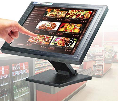 Touch screen, monitor LCD touchscreen, cassa touch da 15 per la vendita al dettaglio, POS per la gastronomia e il commercio
