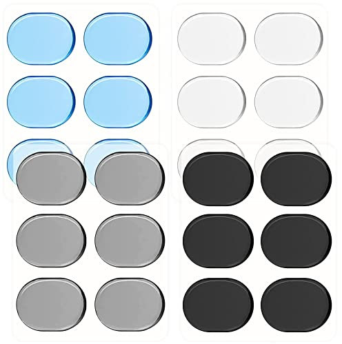 4 set Silenziatori Smorzatori per Tamburi,Gel per Batteria Acustica Silicone Drum Damper Controllo del Tono per Piatto della Batteria (4 Colori)