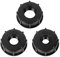 IBC Adapter Kappe Zubehör 3 Stück Adapter Kappe Deckel Auslaufhahn IBC Tank Deckel Adapter IBC Container S60x6 Zubehör Adapter Kappe IBC Tankanschluss Für 1000l Wassertank 1 3/4 1/2 Zoll