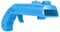 Maexus Cap Gun Flaschenöffner Pistole, Bierflaschenöffner, Kreativer Weinflaschenöffner, Bieröffner Pistole Cap Gun für Zuhause, Bar, Party, Trinken und Spielschießen über 5 Meter (1 STÜCK, Blau)