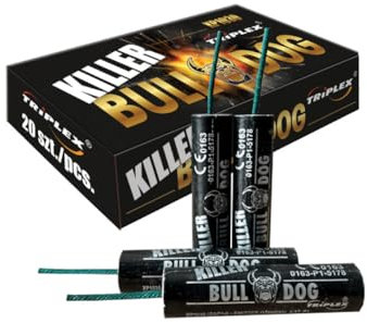 geluid Killer Bulldog, 20 Stück pro Packung, Schallerzeuger mit Einer Explosionskraft von bis zu 120dB