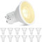 ChangM LED GU10 Lampe Warmweiss 2700K Spot Licht 8W, LED Birnen,Nicht Dimmbar 120°Strahlwinkel Reflektorlampen (12er Pack)