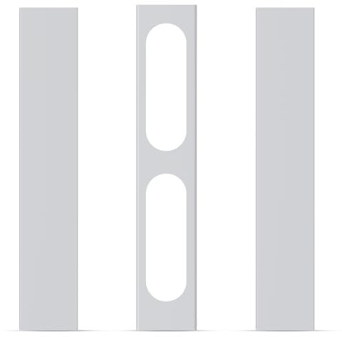 Gasbye 3 Pack Portable Air Conditioner Window Vent Kit for Horizontal & Vertical Window