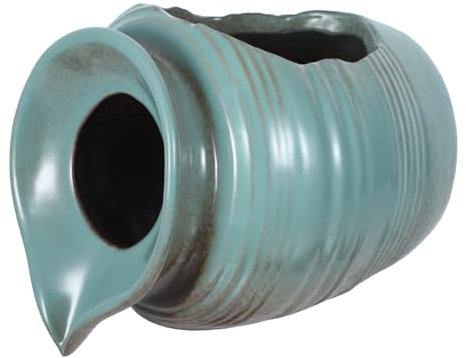 IMIKEYA Agua Circulante Olla De Barro Jardín Fuente Olla De Barro Agua Que Fluye Estanque Escupidor Fuente Agua Olla De Barro Decoración Pequeño Estanque Aire