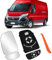 TTCR-II 2PCS Ersatzspiegel Kompatibel mit Fiat Ducato/Citron Jumper/Peugeot Boxer Rückspiegel Spiegelglas 2006-2021 Spiegelglas Außenspiegel Glas für Ducato/Jumper/Boxer Spiegelglas Beheizt (Links)