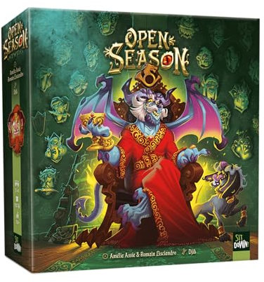 SitDown | Open Season | Strategisches Kartensammelspiel | Für 2 bis 4 Personen ab 10 Jahren
