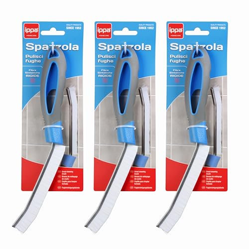 Brosse à échapper, poignée ergonomique nettoie les fuites avec poils durs, nettoyage des carreaux, échappements, salle de bain, cuisine, douche, plinthe, cuisinière