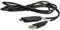 vhbw Câble de données USB compatible avec Samsung Digimax SL620, SL630, ST30, ST500, ST60, ST45, ST50, ST5000, ST5500, ST10 appareil photo, 150 cm