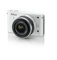 Nikon 1 J1 Compact System Camera - Silver (10-30mm Lens Kit, 10MP) 3 inch LCD Screen (Renewed)