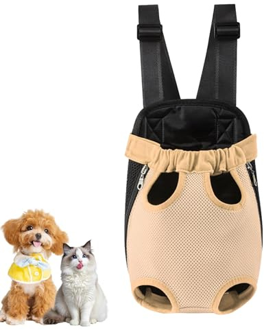 Hunde Rucksack Atmungsaktive für kleine/mittelgroße Hunde Katzen Kaninchen