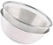 GRIRIW Coladores y Bol De Drenaje De Acero Inoxidable Para Cocina Set Para Lavar Verduras y Frutas Para Enjuagar Arroz y Preparar Ensaladas