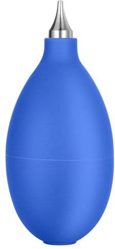 Soffiatore d'aria in gomma, pompa a bulbo d'aria, detergente manuale per la polvere da 1,7, design con ugello morbido, controllo delicato della pressione per fotocamera, obiettivo, tastiera