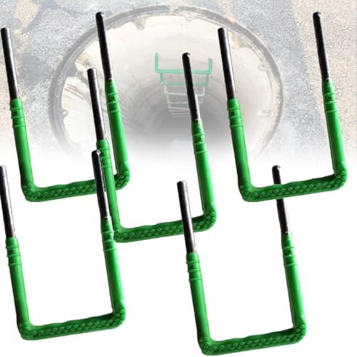 Well Egress Leiter für Wohnmobil und Keller, Feuerentluft, rutschfeste Kletterleiter für Fenster und Dach, Innen- und Außenbereich, 5-teiliges Set (20 x 28 x 2 cm)