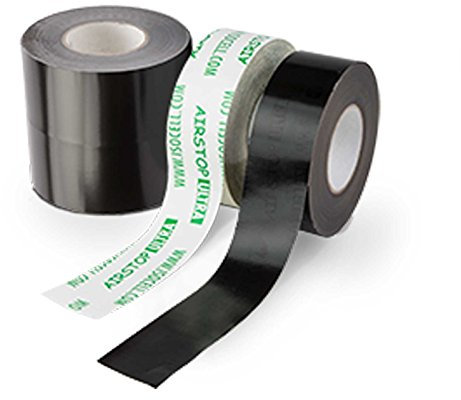 Isocell AIRSTOP ULTRA Klebeband SCHWARZ