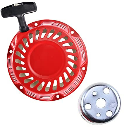 WOOSTAR Avviamento a strappo con Coppa Sostituzione per GX120 GX140 GX160 Generatore 4/5,5/6,5 HP Rasaerba Motore