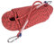 Corde d'escalade, Corde d'escalade Statique extérieure de 30m Corde de randonnée Accessoires de Haute résistance Corde de sécurité pour diamètre de 12 mm de diamètre(Rouge)