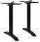 Dublino Premium Stehtischgestell Metall - PJ7652 | schwarz | Höhe 108 cm | Standfuß 46x46 cm | max. Tischplattengröße 70x70 cm | Ideal für Stehtische