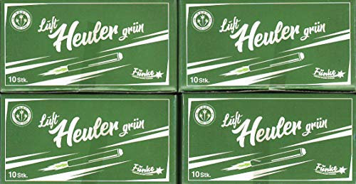 vama 40er Funke Luftheuler Silberheuler Pfeifffontäne Schreihals Luftpfeifer mit Fontäne für Outdoor (Grün)