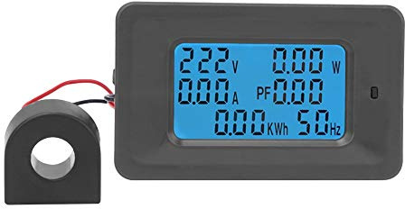 Misuratore energia digitale 6 in 1 LCD 110-250V 100A