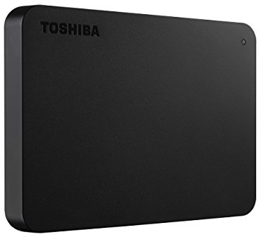 Toshiba Canvio Basics USB-C 4 TB Festplatte, schwarz, extern, Micro-USB-B 3.2