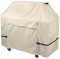 Porch Shield Housse de Barbecue à gaz 600D imperméable pour Weber, Brinkmann, Char-Broil et Plus Encore, Brun Clair 142,2 cm (l x P x H)