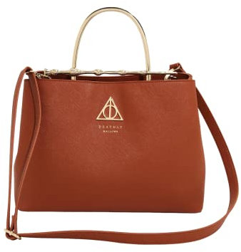 BoxLunch Loungefly Harry Potter Cognac Wand Handtasche Exclusive, Mehrfarbig/Meereswellen (Ocean Tides), Einheitsgröße