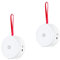 2er Set Mobiles Nachtlicht mit Bewegungsmelder, LED Orientierungslicht, 3 Modi (On/Off/Sensor), 1800mAh Akku, Warmweiß 3000K, Magnetisch, Aufstellbar & Aufhängbar, für Schlafzimmer, Kinderzimmer, Flur