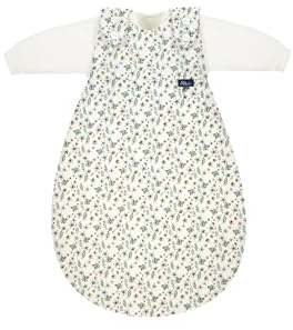 Alvi Baby-Mäxchen 3-teilig Bio-Baumwolle Baby Schlafsack Set, 2.5 TOG, Sommer- und Winterschlafsack, mitwachsendes Schlafsystem aus Baumwolle Petit Fleurs - Multi Colored