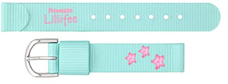 Prinzessin Lillifee Edelstahl Textil Uhrenarmband Kinder Mädchen Ersatzteil 18cm
