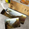 Küchenteppich Teppich Läufer Küchenläufer 2 Stück rutschfest,Landschaft, Wald Nepal Himalaya-Gebirge Sonnenlicht Majestätische Landschaft Naturfoto, Sc, Waschbar für Flur Küche 40 x 100 cm+40 x 60 cm