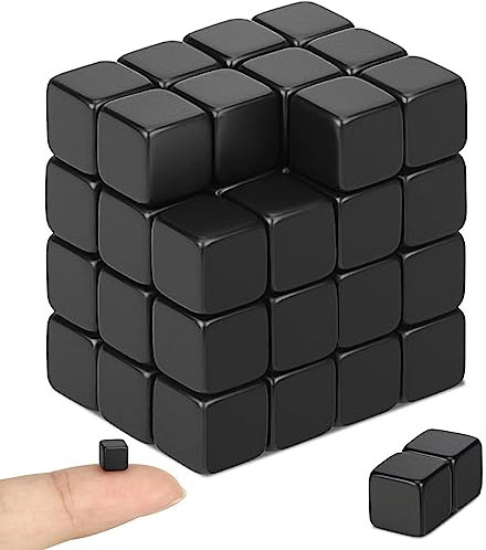 Wukong 50 Stück Starke Magnete, 5mm für Magnettafel, Whiteboard, Kühlschränke und Büros