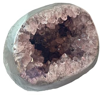 Steinfixx® Amethyst Druse mit phantastischen Kristallen I Unikat-Masterpiece 1480 I Blickfang I 20x16x18 cm I 5,35 KG I Brasilien