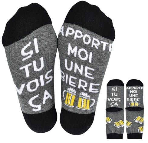 cheap4uk Chaussettes Fantaisie Cadeau Homme Femme Cadeaux Humoristique Pour Homme Rigolote Cadeau Humour 