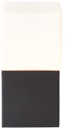 Brilliant Lampe Twisty Tischleuchte 11cm schwarz/weiß Metall/Kunststoff schwarz 1x QT14, G9, 33 W