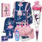 Premium Light Ballerina - Tänzerin - Schulranzen-Set 9tlg. mit Schultüte, Sporttasche, Brustbeutel, Brotdose und Trinkflasche - Heftbox A4 Gratis