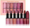 Matte Lipstick Set - 6 Farben Lippenstift Set Velvety & Glatt Textur - Lippenstifte Kit Langanhaltende & Wasserdichte - Lippenstift Hochpigmentierung - Lippen Make Up Set Geschenk für Mädchen Frauen