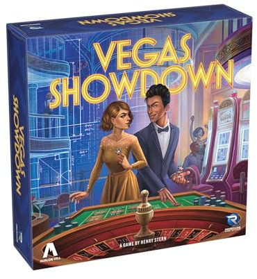 Renegade Game Studios Vegas Showdown, Biet- & Strategiespiel, 3–5 Spieler, 75 Minuten, Alter 14+