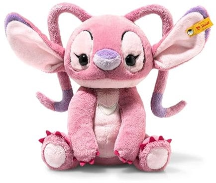 Steiff Disney Originals 024481 - Peluche de ángel con ojos de plástico, 23 cm, color rosa