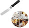 GQunit Stainless Steel Palette Knife Baking, Professional Cake Spatula for Icing, Thickened Offset Spatula